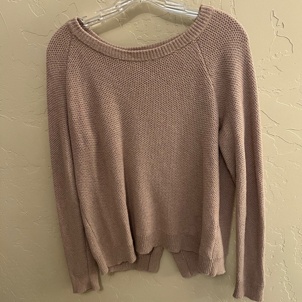 Madewell Split Back Sweater - Size Small